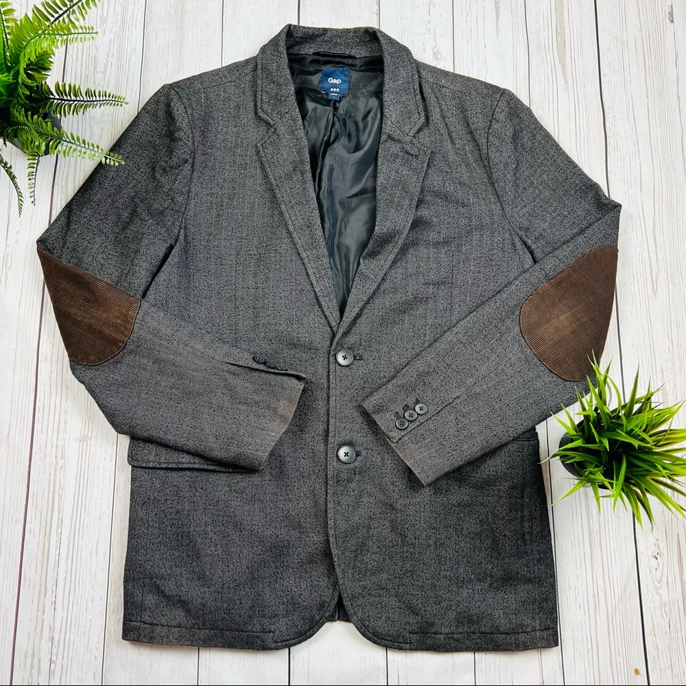 Gap Elbow Patch Blazer Size Large
